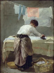 Kvinna Strykning